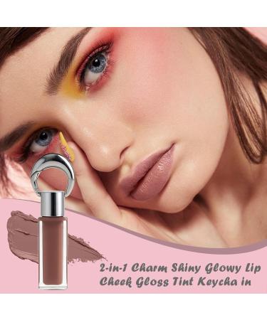  gifyym Brilliant 2g of glitter | Lip gloss keychain | Ideal for parties makeup stage performances photoshoots skincare and color all in one - Buy Online on GoSupps.com