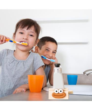 Toothpaste Squeezer - Cartoon Toothpaste Holder Squeezer - Bathroom Tube Squeezer Tool Manual Toothpaste Dispenser for Home Dorm Hotel White - Buy Online on GoSupps.com