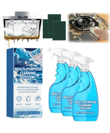 120ml Splash Foam Spray - Splash Foam Spray All Purpose Cleaner Multi- Oven Purpose Cleaning System for Kitchen Bathroom (1pcs)