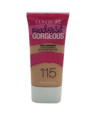 COVERGIRL Ready Set Gorgeous Foundation Buff Beige 115 1 oz (packaging may vary) Buff Beige - 115 1 Ounce