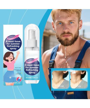  YNPQTDS Refreshing Heatwave Relief Instant Soothing Mist | 50ml Soothing Mist to Prevent Heatstroke During Sports Travel Commuting Gym Fitness and Activities - Buy Online on GoSupps.com