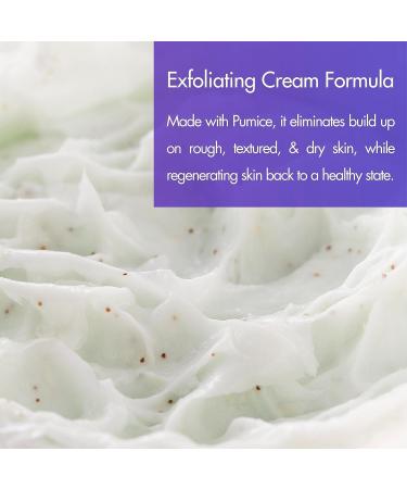 SPA REDI Lavender & Wildflower Foot Cream 16 Oz - Exfoliating Pedicure Massage Treatment for Dry Cracked Feet - Buy Online on GoSupps.com