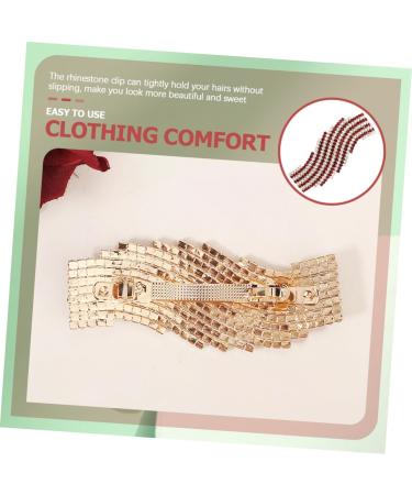 FRCOLOR Bridal Hair Clip rhinestone hairpin Rhinestone Red barrettes for women Bride goody for women bling Miss rhinestone clip rhinestones Wedding Hair Clips - Buy Online on GoSupps.com