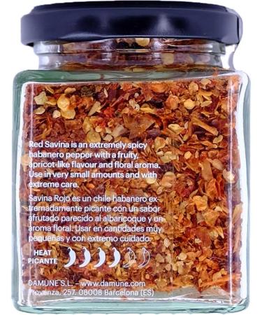 DAMUNE Habanero Red Savina Flocons - 50g - Buy Online on GoSupps.com