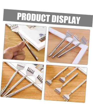 Frcolor 6-St Telescopic Back Massage Rake Stainless Steel Scratch Tool for Itching Relief | Adjustable Back Scratcher for International Shipping - Buy Online on GoSupps.com
