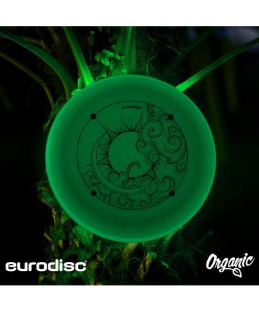 Buy Eurodisc 175g SUPERGlow Frisbee - Organic Ultimate Glow in the Dark Green Disc for Night Play - International Shipping Available - Buy Online on GoSupps.com