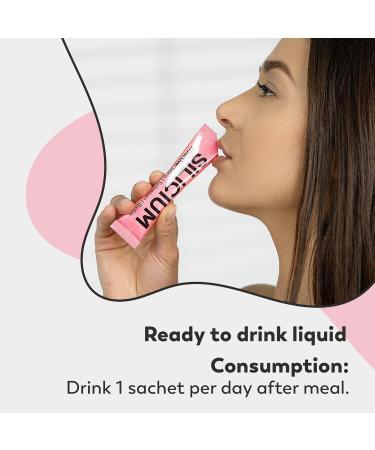 Liquid Silicon Complex - With Selenium & Biotin Vegan For Skin Hair Nails & Beard Vitamin B7 Additive Free - For Women & Men - Buy Online on GoSupps.com