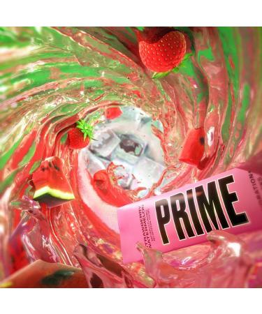 Prime Hydration+ Stick Pack | STRAWBERRY WATERMELON 6 Sticks Electrolyte Drink Mix 10% Coconut Water 250mg BCAAs Antioxidants Naturally Flavored Zero Added Sugar Easy Open Single-Serve Sticks - Buy Online on GoSupps.com