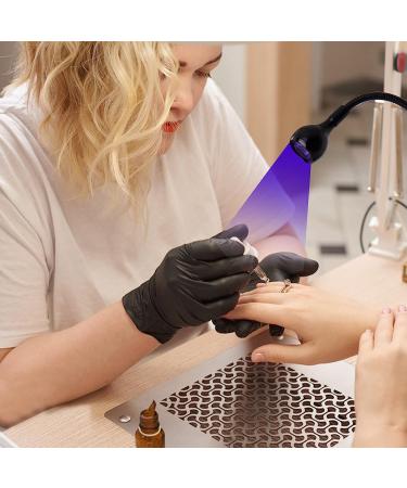 UV Led Nail Lamp 395nm with Gooseneck Clamp for Gel Polishes - Mini Flash Curing Lamps for UV Glue - Black - Buy Online on GoSupps.com