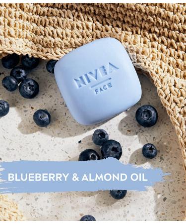 NIVEA MagicBAR Refreshing Almond Oil Facial Cleansing Bar (75g) Vegan Facial Cleanser Plastic Free Facial Cleansing Bar Facial Cleanser - Buy Online on GoSupps.com
