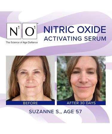 N1O1 Nitric Oxide Activating Serum | Antioxidant-Rich Hydrating Face Serum | Decreases Wrinkles, Minimizes Pores, Improves Skin Texture | 1 Fl Oz - Buy Online on GoSupps.com