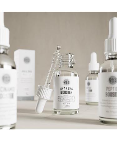 Daytox Face Peeling Booster - 10% Glycolic & 2% Salicylic Acid for Acne & Blackheads | All Skin Types - 20ml Moisturizing Drops - Buy Online on GoSupps.com