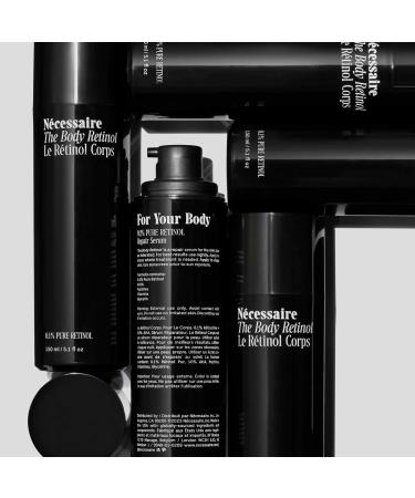 N cessaire The Body Retinol - Firming Repair Serum + Retinol Body Lotion For Women & Men. Wrinkle + Line Prevention. 0.1% Pure + 10% AHA Crepey Skin Treatment. 5.1 oz - Buy Online on GoSupps.com