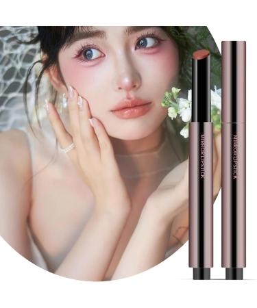 Moisturizing Jelly Lipstick Moisturizing Mirror Finish Lip Gloss Soothing Moisturizing Lip Gloss Stain Glaze Makeup Beauty for Bridal Photoshoot Dating Theater Daily Travel Style E - Buy Online on GoSupps.com