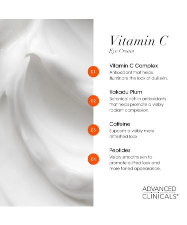 Advanced Clinicals 3 Pack Glow Getter Vitamin C Skin Care Set | Brightening Vitamin C Serum + Facial Cleanser Face Wash + Under Eye Cream For Dark Spots | Anti Aging Gift Set Box For Women & Men 3PC - Buy Online on GoSupps.com