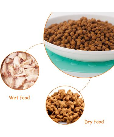Ceramic Cat Food Plates and Wide Bowls for Stress-Relief Whisker Fatigue | Cat Feeding Dishes in White & Black - Buy Online on GoSupps.com