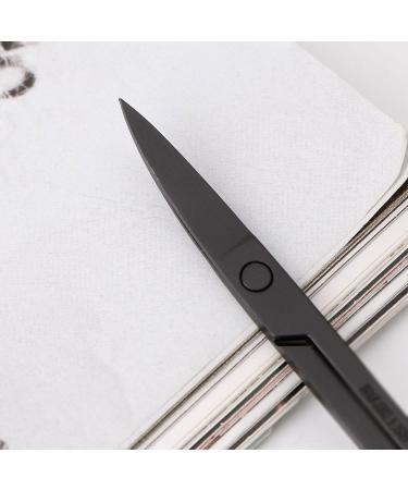 Craft Scissors Professional Nail Scissor Manicure for Nails Eyebrow Nose Eyelash Cuticle Scissors Curved Pedicure Makeup Tools Scissors - Buy Online on GoSupps.com