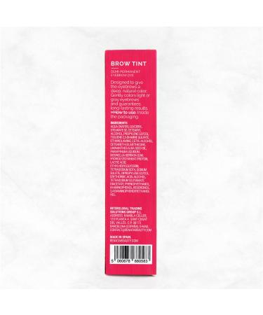 Renata Beauty Eyebrow Color - Long-Lasting 15ml in Graphite Gray | Premium Safe & Gentle Color for 4 Weeks | Available in 4 Shades - Buy Online on GoSupps.com
