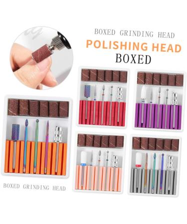 Beavorty 1 Set nail drill heads nail drill bits for acrylic ceramic nail bits Cuticle Drill Bit nail polish accessories nail polish tools Nail File Bits Drill Bits for Nails gel pedicure 6.5x5.5cm Pink - Buy Online on GoSupps.com