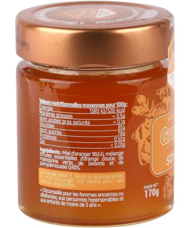 Maison Cr tet |GrogMiel Sommeil | Honey and essential oils for infusion | glass jar |170g - Buy Online on GoSupps.com
