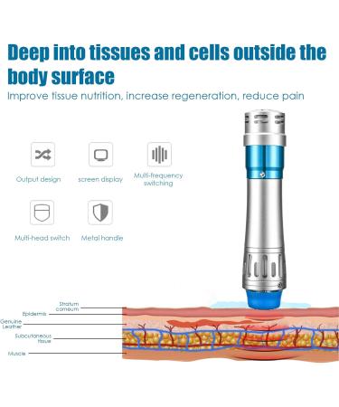 Professional Ttlife Shock Wave Therapy Device for ED & Muscle Pain Relief - Effective Extracorporeal Treatment - Buy Online on GoSupps.com