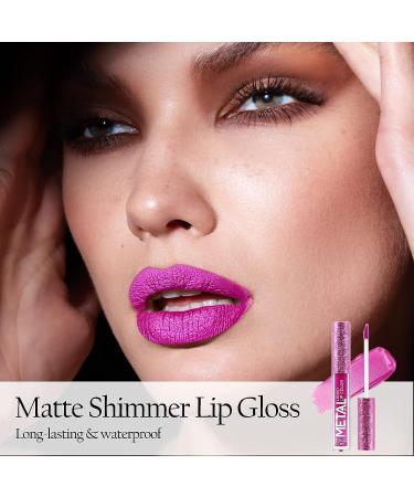 Boobeen Metallic Liquid Lipstick - High Pigment, Long Lasting, Nonstick Lip Glaze (C-06) - Buy Online on GoSupps.com