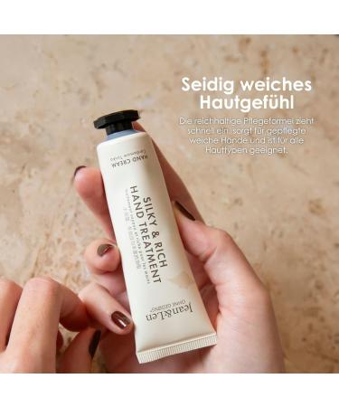 Jean & Len Mini Hand Cream - Silky & Rich Treatment with Cardamom & Tonka | 100% Recyclable Aluminum | Vegan Paraben & Silicone-Free | Travel Size 30ml - Buy Online on GoSupps.com