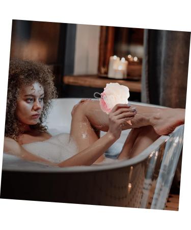 Buy Abaodam 4 Pcs Bath Ball Exfoliator Sponge Set | Ideal for Cleaning Massage & Shower | Loofah Pouf for Adults & Kids - Buy Online on GoSupps.com