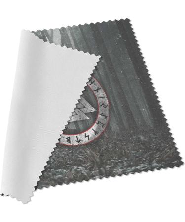 Urban Backwoods Valknut Runes Microfiber Cloth Premium Glasses Cleaning Cloth for Enhanced Vision | International Shipping Available - Buy Online on GoSupps.com