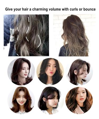 6pcs Self-Adhesive Plastic Hair Rollers for DIY Curly Hairstyle - Pink (3 Sizes) - Buy Online on GoSupps.com