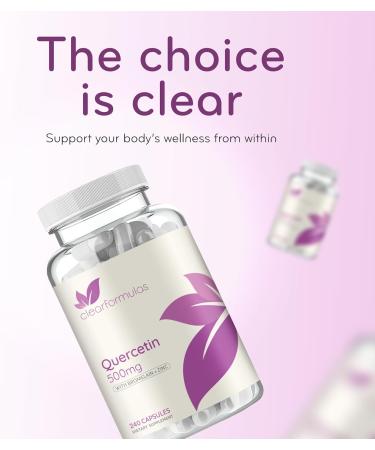 Advanced Zinc Quercetin with Bromelain Formula - Triple Immune Support Quercetin Complex for Daily and Seasonal Immune System Wellness Support - Made in a cGMP American Facility (Single) 240 Count (Pack of 1) - Buy Online on GoSupps.com