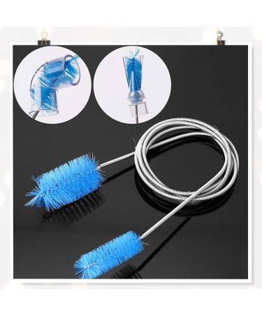 200cm Aquarium Cleaning Brush Set | Flexible Double Hose & Filter Tube Brush - Best Nylon Cleaner for Aquariums - Buy Online on GoSupps.com