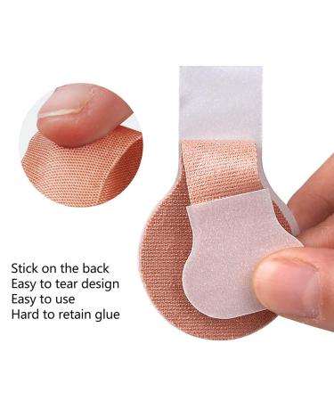 10pcs Adhesive Toe Straightener Patch - Heal & Protect Big Toe - Elastic Turf Toe Wrap Brace for Soreness Reduction - Buy Online on GoSupps.com