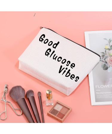 JXGZSO Diabetic Supply Bag - Type 1 Diabetes Awareness Gift Cosmetic Bag - Buy Online on GoSupps.com
