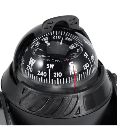 Illuminated Marine Dashboard Compass with LED Light - Ideal for Boat and Car Navigation - Buy Online on GoSupps.com