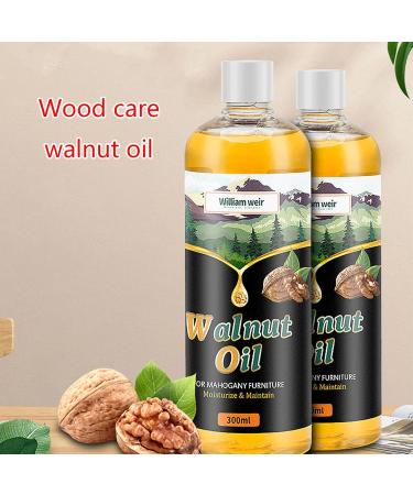IOOOFU 300ml Wood Furniture Walnut Oil Leather Care Wax Maintenance Cleaning Supplies for Home Bedroom Dormitory Sofa Floor Walnut Oil - Buy Online on GoSupps.com