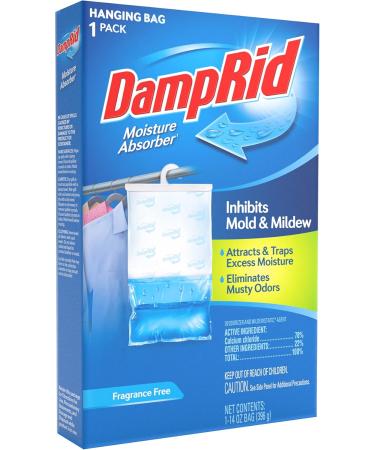 DampRid Fragrance Free Hanging Moisture Absorber - 14 oz (Pack of 6) | Buy Online Internationally - Buy Online on GoSupps.com