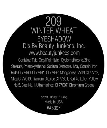 Winter Wheat Tan Matte Pearl Eyeshadow - Highly Pigmented Professional Makeup - Paraben & Gluten Free - Cruelty Free - 26mm - Buy Online on GoSupps.com