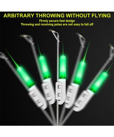 Molbory 8-Piece LED Fishing Lights Set - Bright Bite Indicator Rod Tips for Night Fishing | Sea Fishing Essential - Buy Online on GoSupps.com