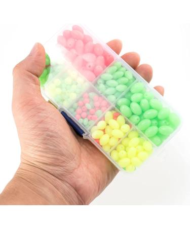 Dr.Fish Fish Bait Set - Floating Ball Stopper (Plastic) | 1000/3000 Pieces - Shining Round for Saltwater & Freshwater Fishing - Buy Online on GoSupps.com