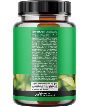 Pure Green Tea Extract Capsules for Weight Loss and Metabolism Boost - Natural Detox Cleanse for Fast Results - Men and Women - Buy Online on GoSupps.com