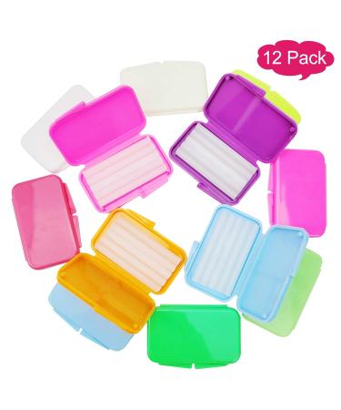 12 Pack Colorful Orthodontic Wax for Braces with Case - Food Grade Relief Wax in 10 Colors - Comfortable and Tasteless for Pain Relief - Buy Online on GoSupps.com