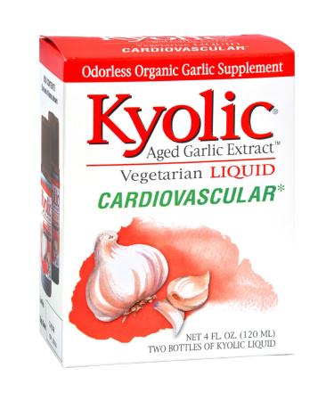 Kyolic Aged Garlic Extract Cardiovascular Liquid - 4 Fl Oz