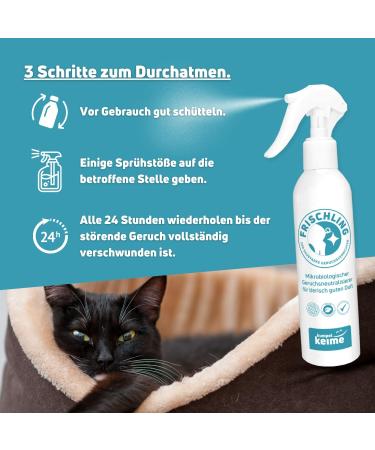 Freshling Odor Neutralizer Spray for Textiles & Rooms - Microbiological Animal Smell Remover for Dogs & Cats - Highly Concentrated Urine Odor Absorber - Buy Online on GoSupps.com