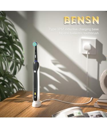 BENSN Oral B Electric Toothbrush Charger Type 3757 UK Plug for Pro Series & Genius X Models - Charging Adapter for Oral-B Toothbrushes - Buy Online on GoSupps.com