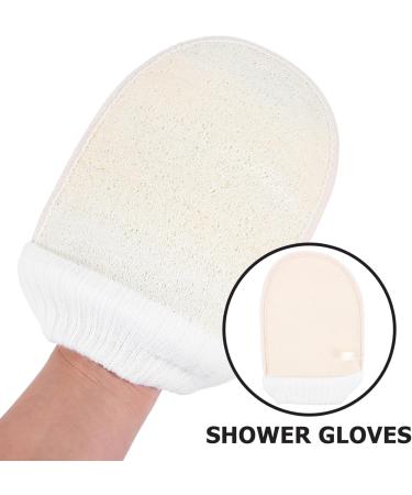 Supvox Exfoliating Loofah Gloves - 2 Pack Spa Body Scrub & Dead Skin Remover for Men & Women - Ideal Sauna Accessories - Buy Online on GoSupps.com