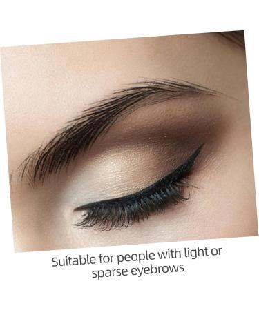 Beavorty Realistic Eyebrow Tattoos 2pcs 3d Eyebrow Stickers Imitation Eyebrow Makeup Eyes Brown Natural Simple Artificial Eyebrow Eyebrow Stencils - Buy Online on GoSupps.com