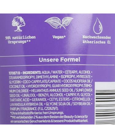 Botanicals Vegan Conditioner for Sensitive Hair | Silicone Sulfate & Paraben-Free | Lavender Moisture - 200ml - Buy Online on GoSupps.com