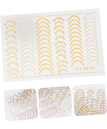 minkissy 6 Sheets Nail Art Stickers Nail Decals Nail Decor Self- Adhesive Nail Tip Trendy Nail Charms Plant Nail Stickers Nail DIY Decals DIY Manicure Nail Stencils Accessories Girl - Buy Online on GoSupps.com