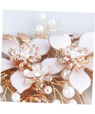 Ipetboom Hair Accessories for Women Rhinestone Headpiece Bridal Headpiece Crystal Headpiece Prom Headpiece Crystal Metal Comb Wedding Tiara Bridal Hair Accessories Manual Women's Flowers - Buy Online on GoSupps.com